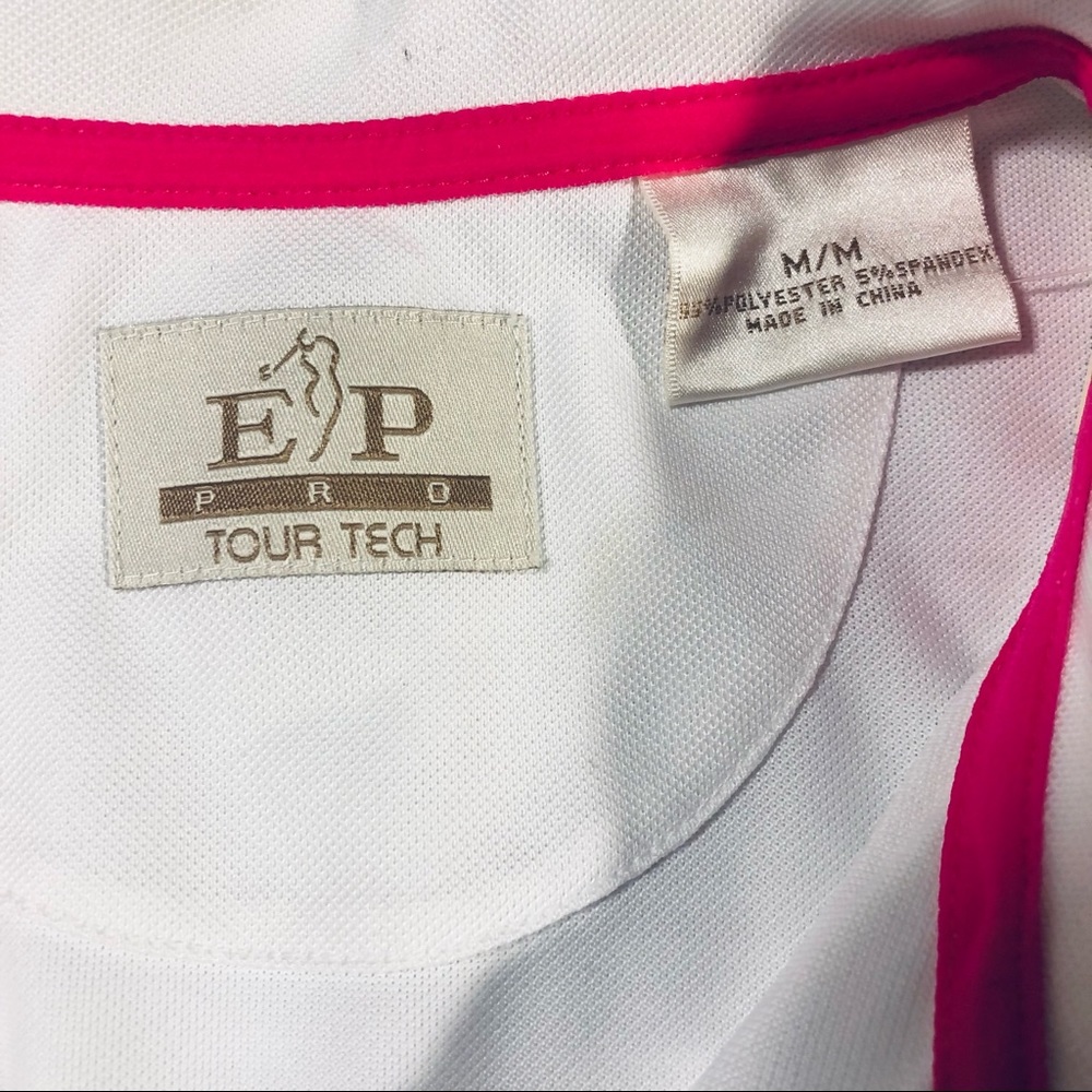 NWT EP Pro Sugar Rush Polo Golf Shirt M - Picture 6 of 10